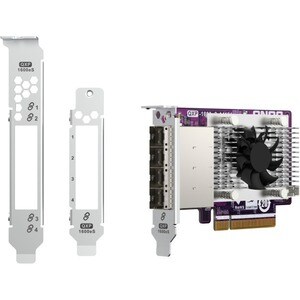 QNAP Controlador SATA - Série ATA/600 - PCI Express 3.0 x8 - Cartão Plug-in - Adequado para RAID - JBOD Nível de RAID - 16