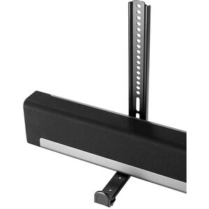 Neomounts AWL29-650BL1 Mounting Bracket for Sound Bar Speaker - Black - Height Adjustable - 15 kg Load Capacity - VESA Mou