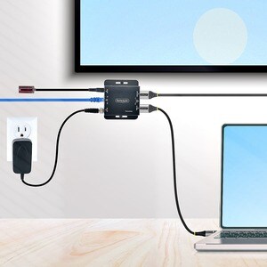 StarTech.com EXTEND-HDMI-4K40C6P1. Typ: AV-Sender & -Empfänger, Maximale Auflösung: 3840 x 2160 Pixel, Cable types support