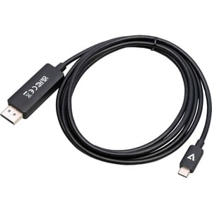 USB-C TO DP 1.4 CABLE 2M 6.6FT 32.4GBPS 8K 30HZ/4K 60HZ UHD ADP