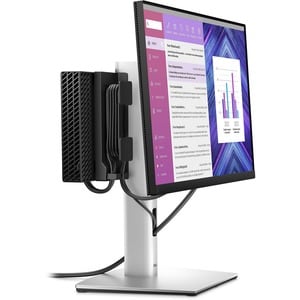 Dell MFS22 Height Adjustable All in One Stand - 48.3 cm (19") to 68.6 cm (27") Screen Support - 5.81 kg Load Capacity - 38