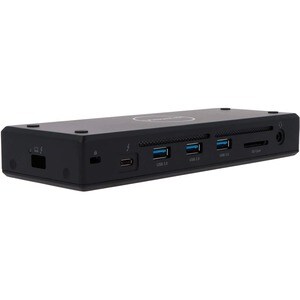 VisionTek VT5400 Dual Display 4K Thunderbolt Docking Station with 80W Power Delivery - for Desktop PC/Notebook/Monitor - M