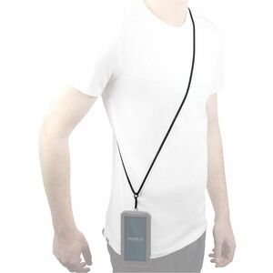 MOBILIS Adjustable Phone Strap - Hook Attachment - Black