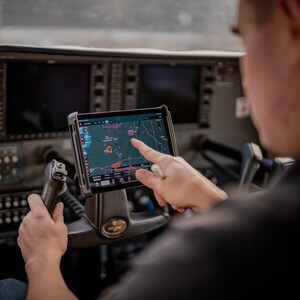 RAM Mounts Tab-Tite Yoke Clamp Mount for iPad mini Series + More - 9.6" Height x 5.3" Width x 0.6" Depth - Aluminum, High 