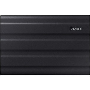  SSD Externe T7 Shield Samsung 2To Noir MU-PE2T0S, vitesse de lecture jusqu'à 1050 Mo/s, résiste aux chutes jusqu'à 3m, IP65