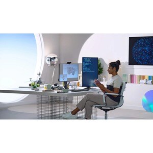 Logitech MX MASTER 3S Mouse - Bluetooth/Radio Frequency - USB - Darkfield - 7 Button(s) - Graphite - 1 - Wireless - 2.40 G