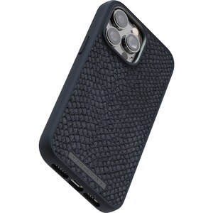Njord byELEMENTS Salmon Leather Magsafe Case - iPhone 14 Pro Max - Black. Type d'étui: Housse, Compatibilité de marque: Ap
