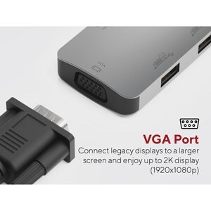 Adattatore A/V LINQ - 1 x HDMI Digital Audio/Video, 1 x DisplayPort Digital Audio/Video, 1 x Mini DisplayPort Digital Audi