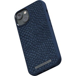 Funda Njord - para Apple iPhone 14 Smartphone - Petróleo - Resistente a Caídas, Resistencia a arañazos, Antipolvo - Cuero 