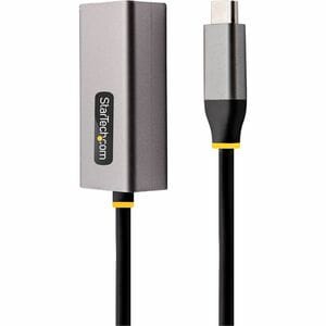 StarTech.com USB-C to Ethernet Adapter, 10/100/1000 Mbps, Gigabit Network Adapter, ASIX AX88179A, 1ft/30cm Cable, Windows/