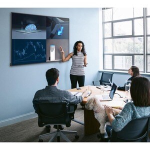 ViewSonic CDE6512 65" 4K UHD Commercial Display with VESP, Wireless Screen Sharing, USB Wi-Fi Capabilities, RJ45, HDMI, US