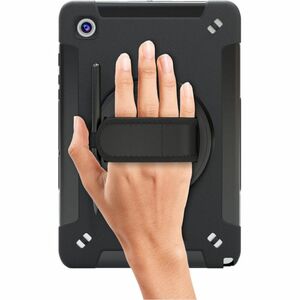 CTA Digital Carrying Case for 26.7 cm (10.5") Samsung Galaxy Tab A8 Tablet, Stylus - Drop Resistant, Impact Resistant - Ha
