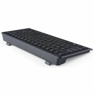 Verbatim Silent Wireless Compact Keyboard and Mouse - Wireless RF 2.40 GHz Keyboard - Wireless RF Mouse - Blue LED - 1600 