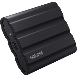Samsung T7 MU-PE1T0S/WW 1 TB Portable Rugged Solid State Drive - External - Black - Desktop PC, MAC Device Supported - USB