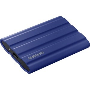 Samsung T7 MU-PE2T0R/WW 2 TB Portable Rugged Solid State Drive - External - Blue - Desktop PC, MAC Device Supported - USB 