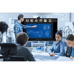 ViewSonic ViewBoard IFP8662 2184,40 mm 4K UHD LCD Collaboration Display - Projiziert kapazitiv - Touchscreen - 16:9 Seiten