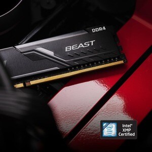 Kingston FURY Beast RAM Module - 8 GB (1 x 8GB) - DDR4-3200/PC4-25600 DDR4 SDRAM - 3200 MHz - CL16 - 1.35 V - 288-pin - DIMM