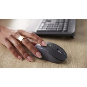 Logitech Signature MK650 Keyboard & Mouse - German - USB Plunger Wireless Bluetooth/RF Keyboard - 118 Key - Keyboard/Keypa