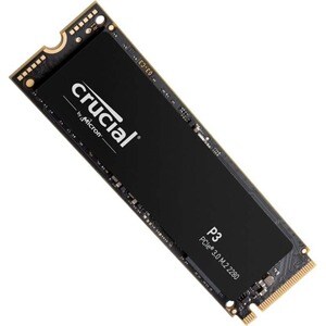 Crucial P3 CT4000P3SSD8 4 TB Solid State Drive - M.2 2280 Internal - PCI Express NVMe (PCI Express NVMe 3.0 x4) - 800 TB T