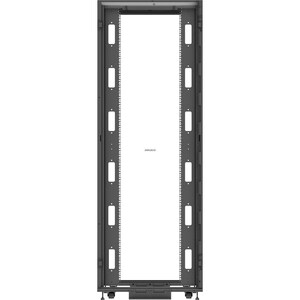 VERTIV VR 48U Gabinete de rack para Servidor, Interruptor LAN, Painel de ligação - 800 mm Rack Width x 1115 mm Profundidad