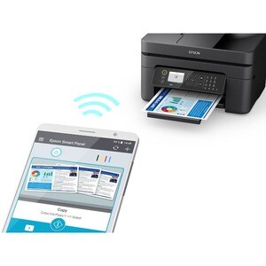 Epson WorkForce WF-2950DWF Wireless Inkjet Multifunction Printer - Colour - Copier/Fax/Printer/Scanner - 33 ppm Mono/18 pp