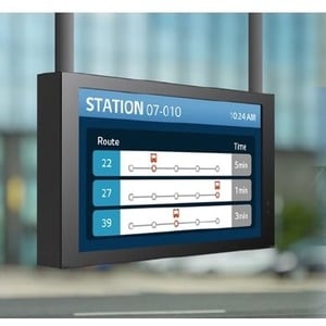 LG 22XE1J-B 1,500nits FHD IP-rated Outdoor Display - 21.50" LCD - 16 GB - 1920 x 1080 - Edge LED - 1500 Nit - 1080p - HDMI