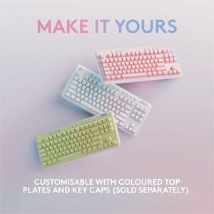 Logitech G715 Gaming Keyboard - Wireless Connectivity - Bluetooth - RGB LED - 87 Key(s) - Volume Control Hot Key(s) - Chro