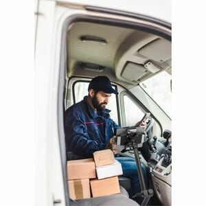 CTA Digital Custom Flex Vehicle Mount w/ Security Universal Holder for iPad Air 4, iPad 10.2-inch 9th Gen, and More - Heig