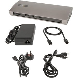 StarTech.com Thunderbolt 4 Docking Station for Tablet, Notebook, Mouse, Headset, Desktop PC, Keyboard, Monitor, Smartphone