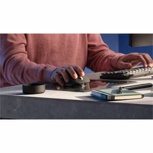 Logitech MX MASTER 3S Performance Wireless Mouse - Darkfield - Wireless - 32.81 ft - Bluetooth/Radio Frequency - 2.40 GHz 