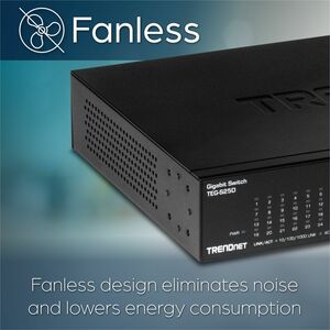 Commutateur Ethernet TRENDnet TEG-S25D 24 Ports - Gigabit Ethernet - 1000Base-T - Conforme aux normes TAA - 2 Couche suppo