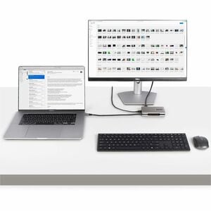 StarTech.com DKT31CH2CPD3 USB 3.2 (Gen 2) Type C Docking Station for Notebook, Workstation - 100 W - Space Gray - Portable