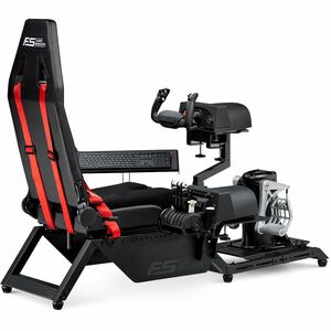 Next Level Racing Flight Simulator Frame - PU Leather, Foam, Steel