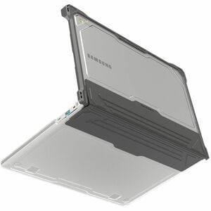 MAXCases Extreme Shell-L Rugged New Case for Samsung Chromebook, Notebook - Textured Grip - Black - Impact Resistant, Scra