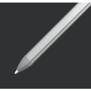 Lápiz óptico Logitech Crayon - Capacitivo/a Tipo de pantalla táctil admitida - Punta de stylus reemplazable - Aluminio, Ca