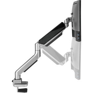 Montage de bureau V7 DM1HDS pour Moniteur, Affichage - Réglable en hauteur - 1 Écran(s) supportés - 43,2 cm à 124,5 cm (49