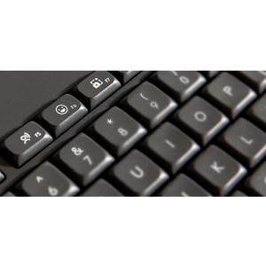 Logitech Signature K650 Keyboard - Wireless Connectivity - English (US) - QWERTY Layout - Graphite Grey - Bluetooth/RF - 5