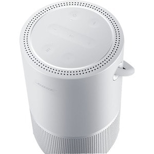 Bose Portable Bluetooth Smart Speaker - Google Assistant, Alexa Supported - Silver - 360° Circle Sound - Wireless LAN - Ba