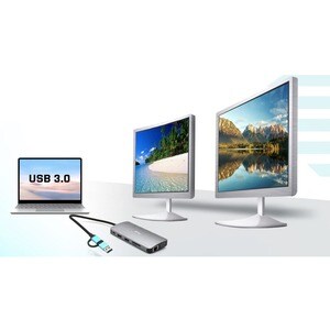 I-TEC USB 3.0 3X LCD NANO DOCK