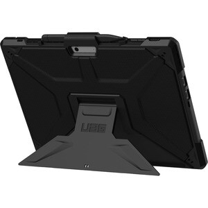 Urban Armor Gear Metropolis Rugged Case for Microsoft Surface Pro 10, Surface Pro 11, Surface Pro 9 Tablet, Stylus - Black