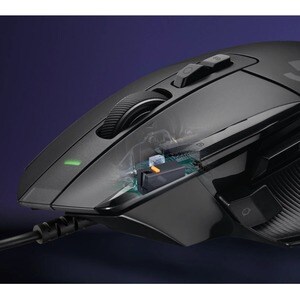 Logitech G G502 X Gaming-Maus - USB - Optisch - 13 Taste(n) - 13 Programmable Button(s) - Schwarz - Kabel - 25600 dpi Aufl