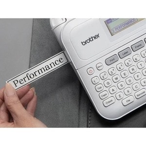 Brother P-touch PTD410 Electronic Label Maker - Thermal Transfer - 20 mm/s Mono - 15 Fonts - 7, 15, 13 Font Size - 180 dpi