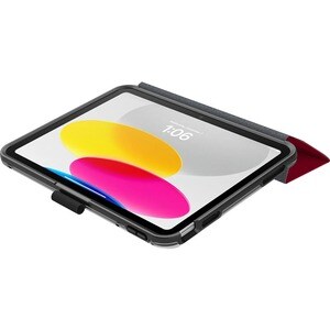 OtterBox Symmetry Series Folio Carrying Case (Folio) iPad (10th Generation) Tablet - Ruby Sky (Red) - Drop Resistant, Anti