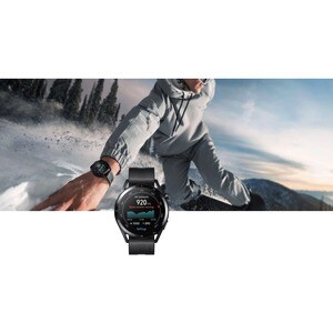 Huawei WATCH GT 3 Smartwatch - 45,90 mm Case Height - 11 mm Case Thickness - 45,90 mm Case Width - Schwarz Case Color - Sc