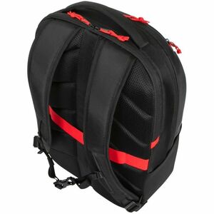 Targus Strike II TBB639GL Carrying Case (Backpack) for 43.2 cm (17") to 45.7 cm (18") Notebook - Black/Red - 500D Guc Body