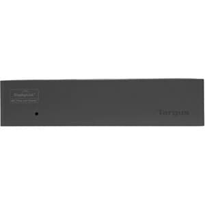 Targus DOCK190 C型 USB 扩展插口 用于 智能电话, 扬声器, 麦克风, 耳机, 笔记本电脑, 显示器, 平板, 键盘, Workstation - 100 W - 灰, 黑 - 符合 TAA 标准 - 4K, 2K - 40