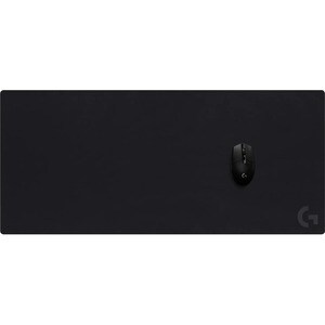 Logitech G G840 Extra Large Gaming Mouse Pad - 400 mm x 900 mm x 3 mm Dimension - Black - Rubber - Mouse/Keyboard