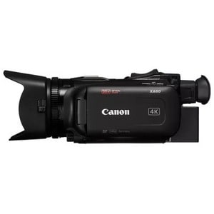 Canon XA60 Professional Digital Camcorder - 8.9 cm (3.5") LCD Touchscreen - 1/2.3" CMOS - 4K - 21.1 Megapixel Video - MP4,