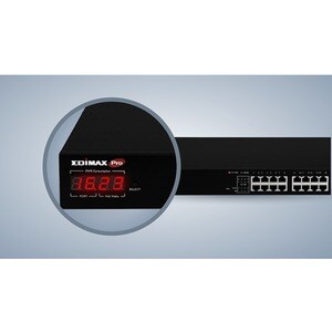 Switch Ethernet Edimax Web Smart GS-5216PLC 18 Porte Gestibile - Gigabit Ethernet - 10/100/1000Base-T, 1000Base-X - 3 Laye