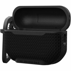 Urban Armor Gear Ballistic ARMR Rugged Charging Case Apple AirPods Pro (2nd Generation) - Black - Drop Resistant, Shock Re